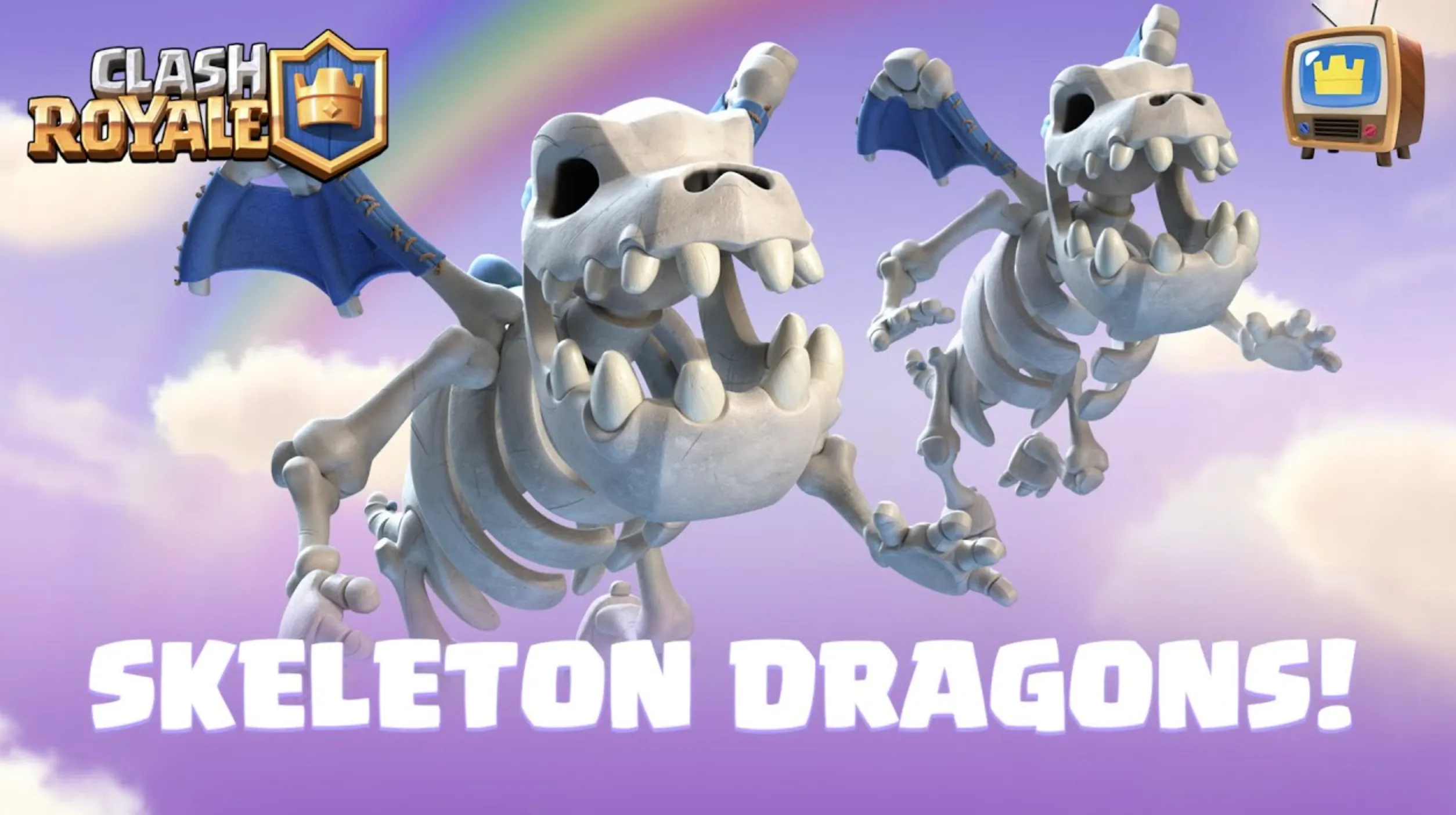 skeleton dragons clash royale